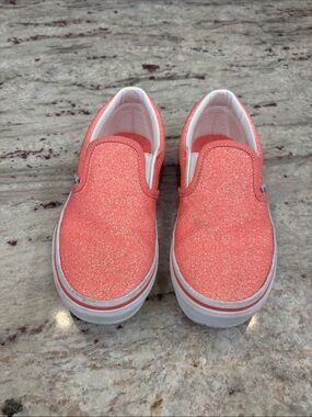 Vans Girls Pink Glitter